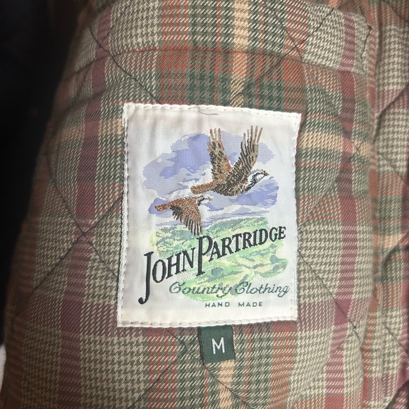 John Partridge quilted jacket. Dark
Blue. Men’s Medium. - Picture 4 of 4